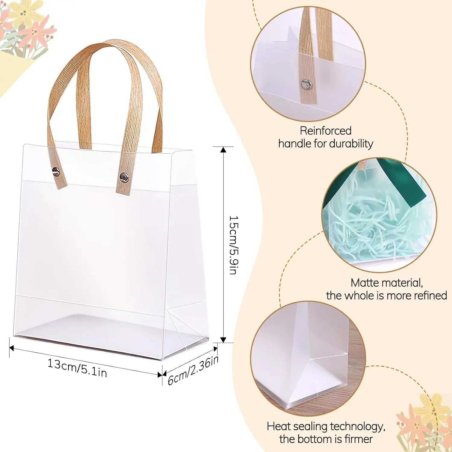 10/20PCS Holiday Gift Bag - WIVAStore