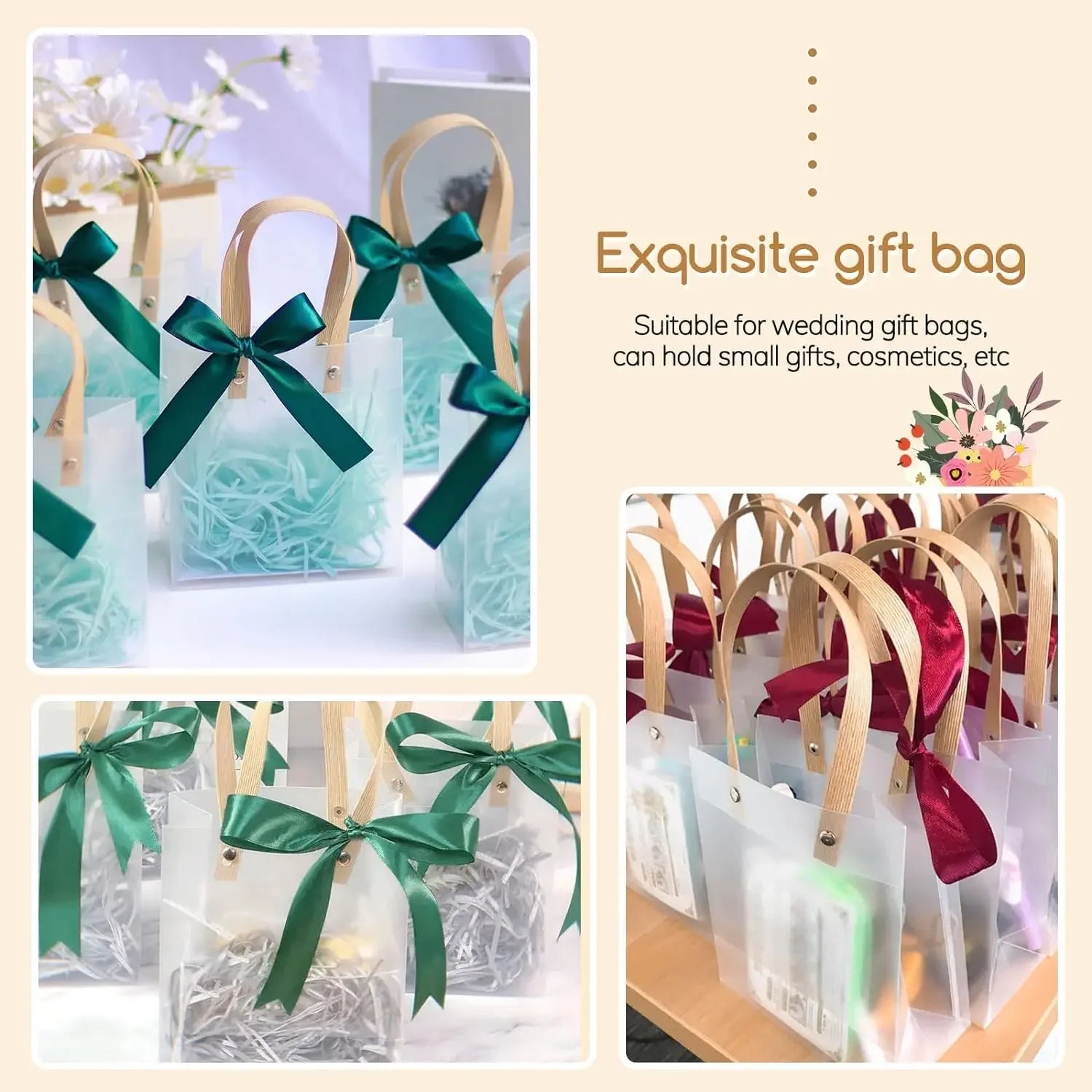 10/20PCS Holiday Gift Bag - WIVAStore