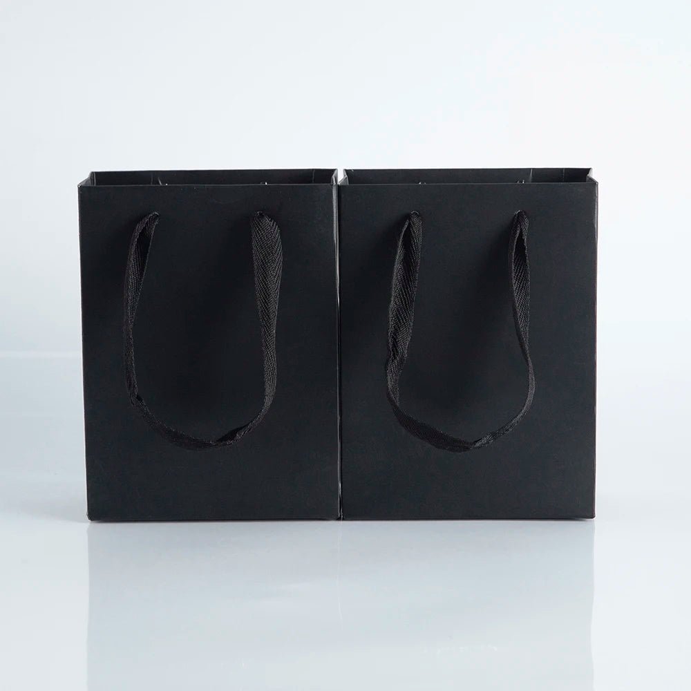 10pcs Gift Paper Bags with Ribbon Rope Kraft - WIVAStore