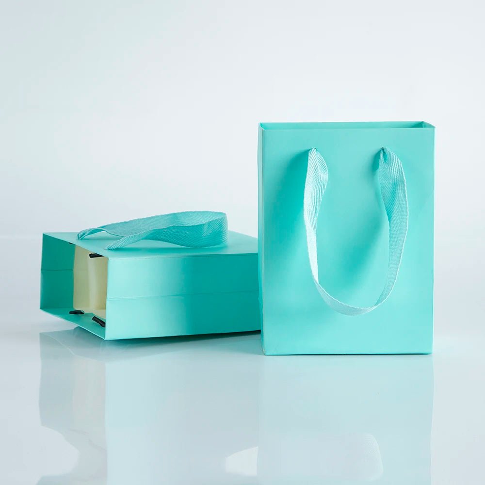 10pcs Gift Paper Bags with Ribbon Rope Kraft - WIVAStore