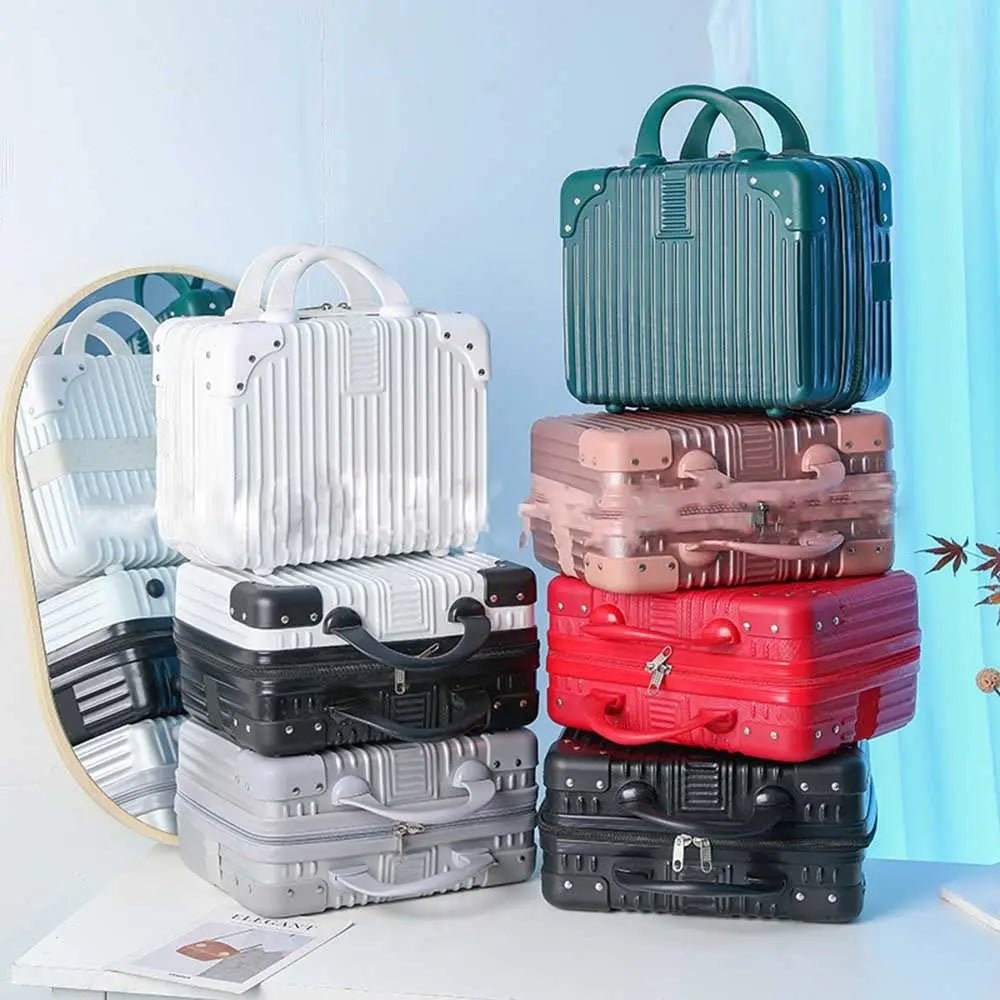 14 inch Mini Travel Suitcase Cosmetic Box - WIVAStore