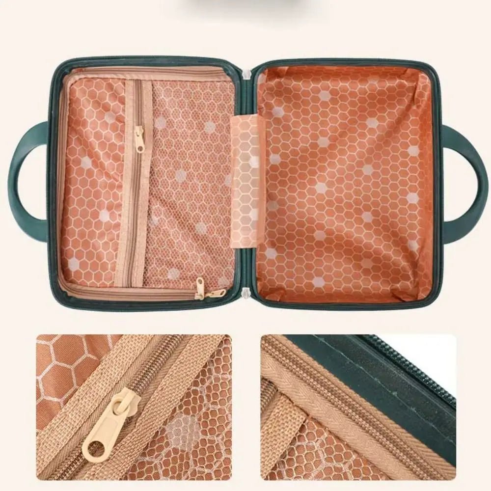14 inch Mini Travel Suitcase Cosmetic Box - WIVAStore