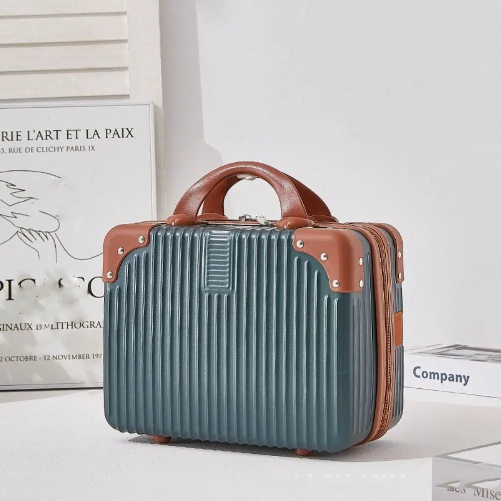 14 inch Mini Travel Suitcase Cosmetic Box - WIVAStore