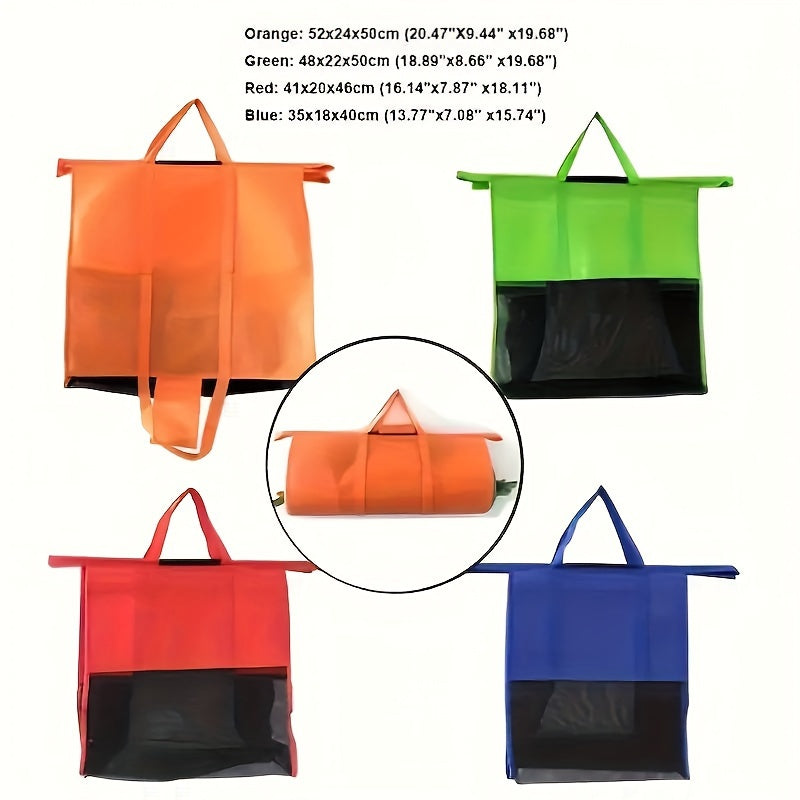 Reusable Grocery Shopping Bag Set of 4
