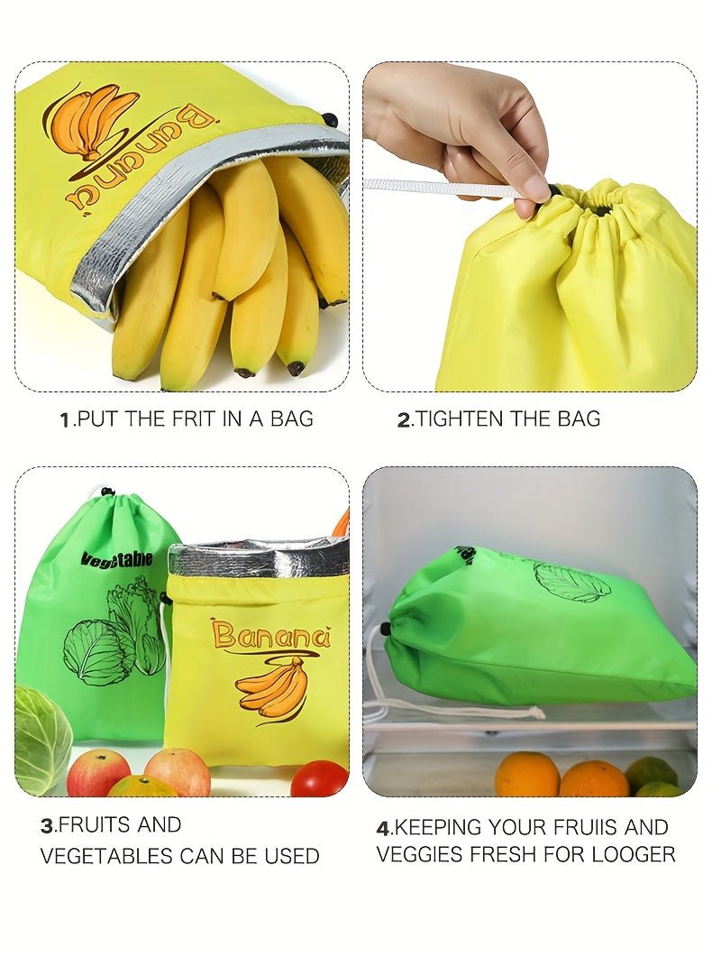 Reusable Produce Bag: EcoFriendly Freshness Keeper & Food Safe Storage - WIVAStore
