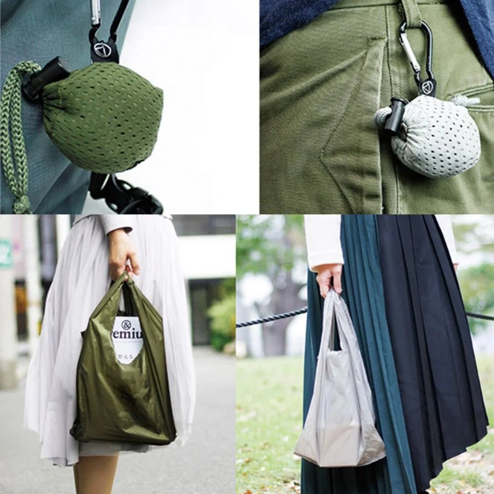 1pc Folding Shopping Bag Waterproof Ultra - light Reusable - WIVAStore