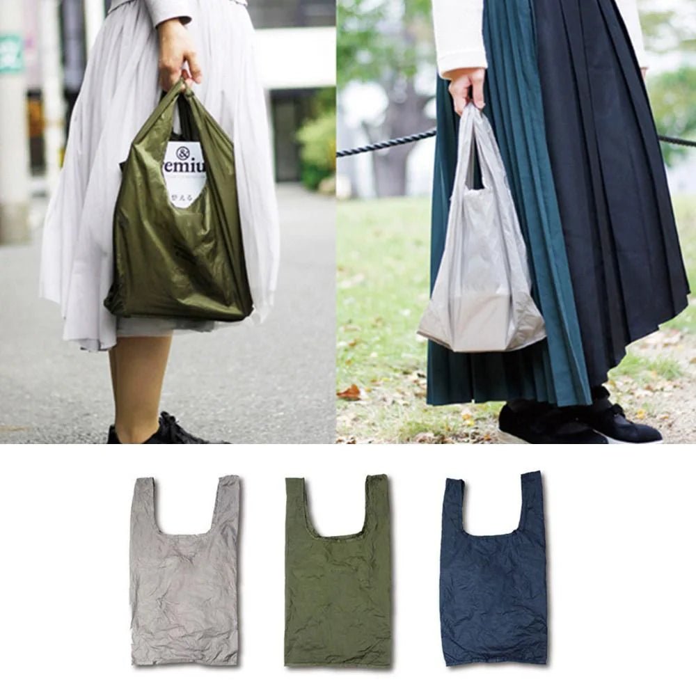1pc Folding Shopping Bag Waterproof Ultra - light Reusable - WIVAStore