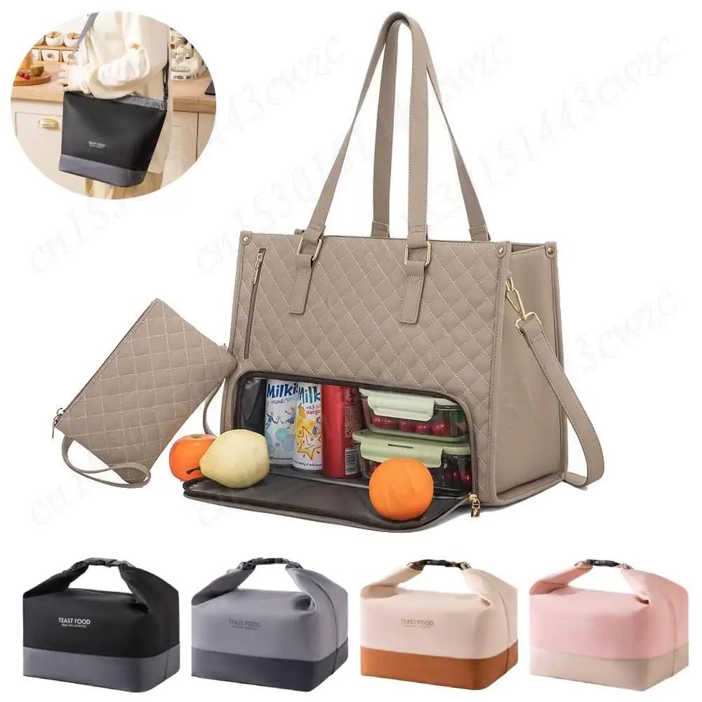 2 - in - 1 Insulated Lunch Bag for Multi Purpose - WIVAStore