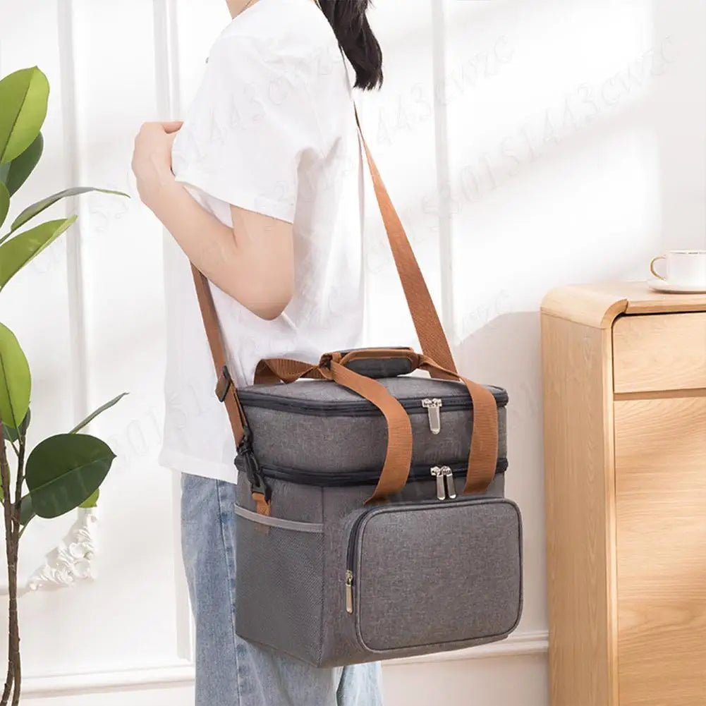 2 - in - 1 Insulated Lunch Bag for Multi Purpose - WIVAStore