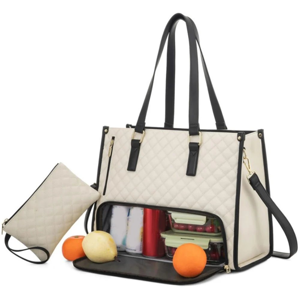 2 - in - 1 Travel Handbag Lunch Bag - WIVAStore