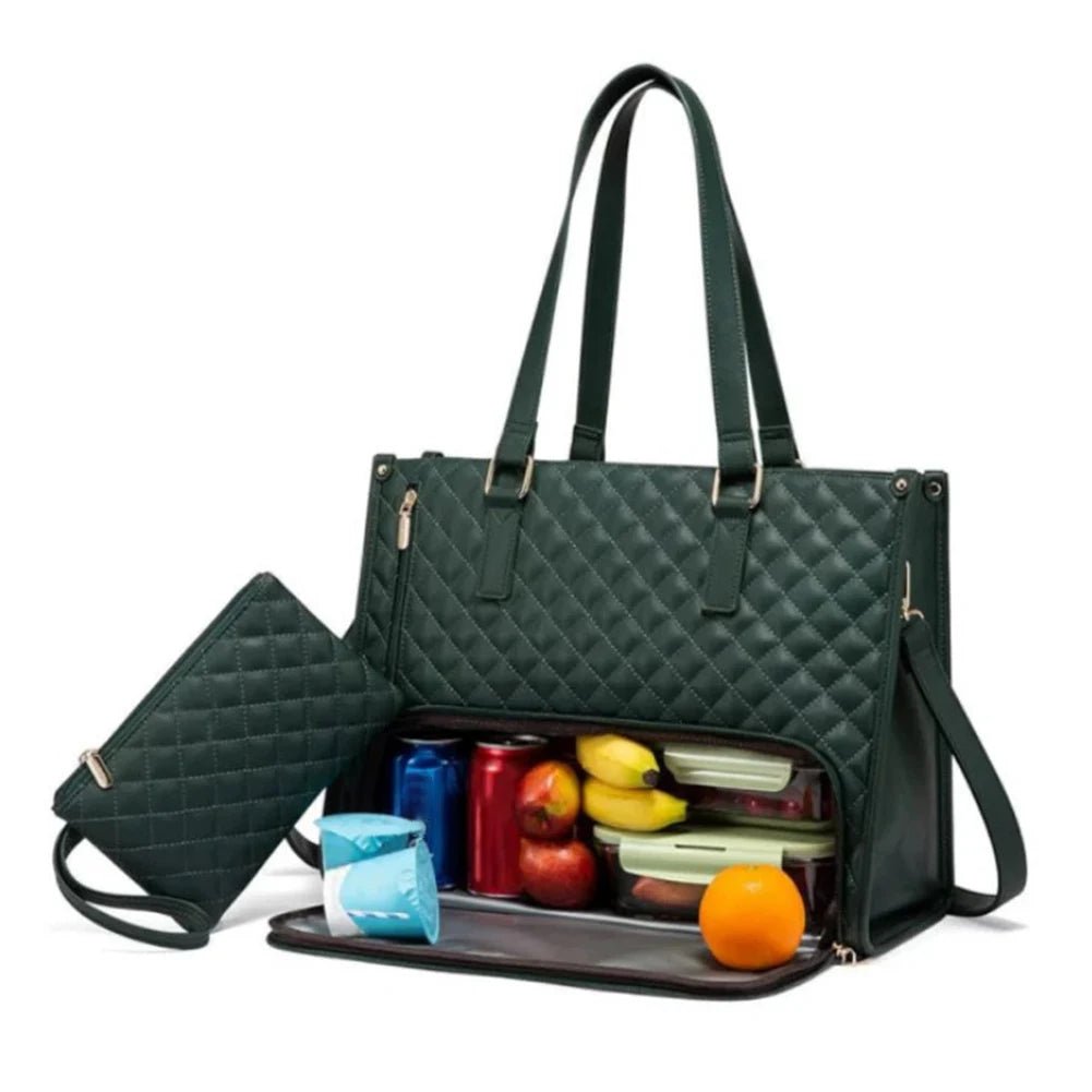 2 - in - 1 Travel Handbag Lunch Bag - WIVAStore