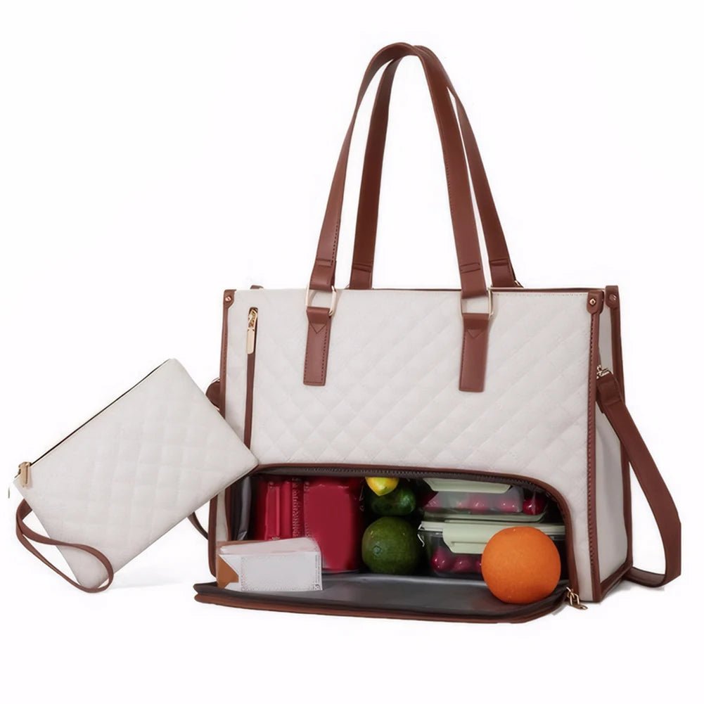 2 - in - 1 Travel Handbag Lunch Bag - WIVAStore