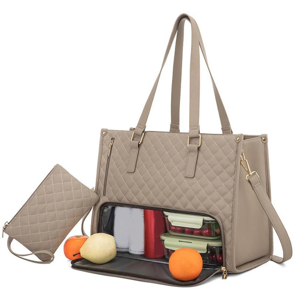 2 - in - 1 Travel Handbag Lunch Bag - WIVAStore