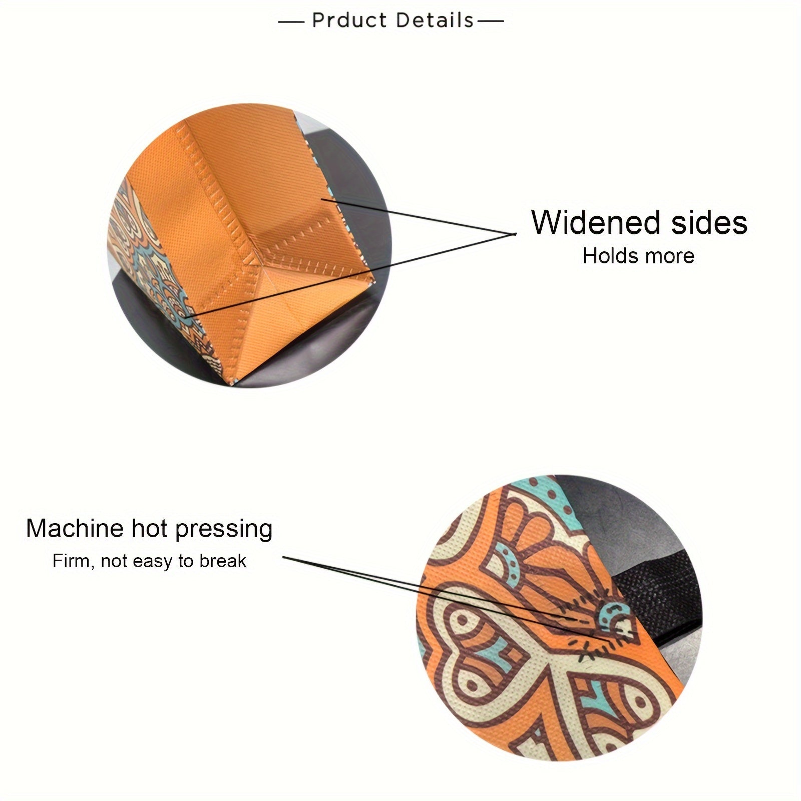 Reusable Gift Bags Set of 12 with Handles - Eco-Friendly and Shrink-Resistant