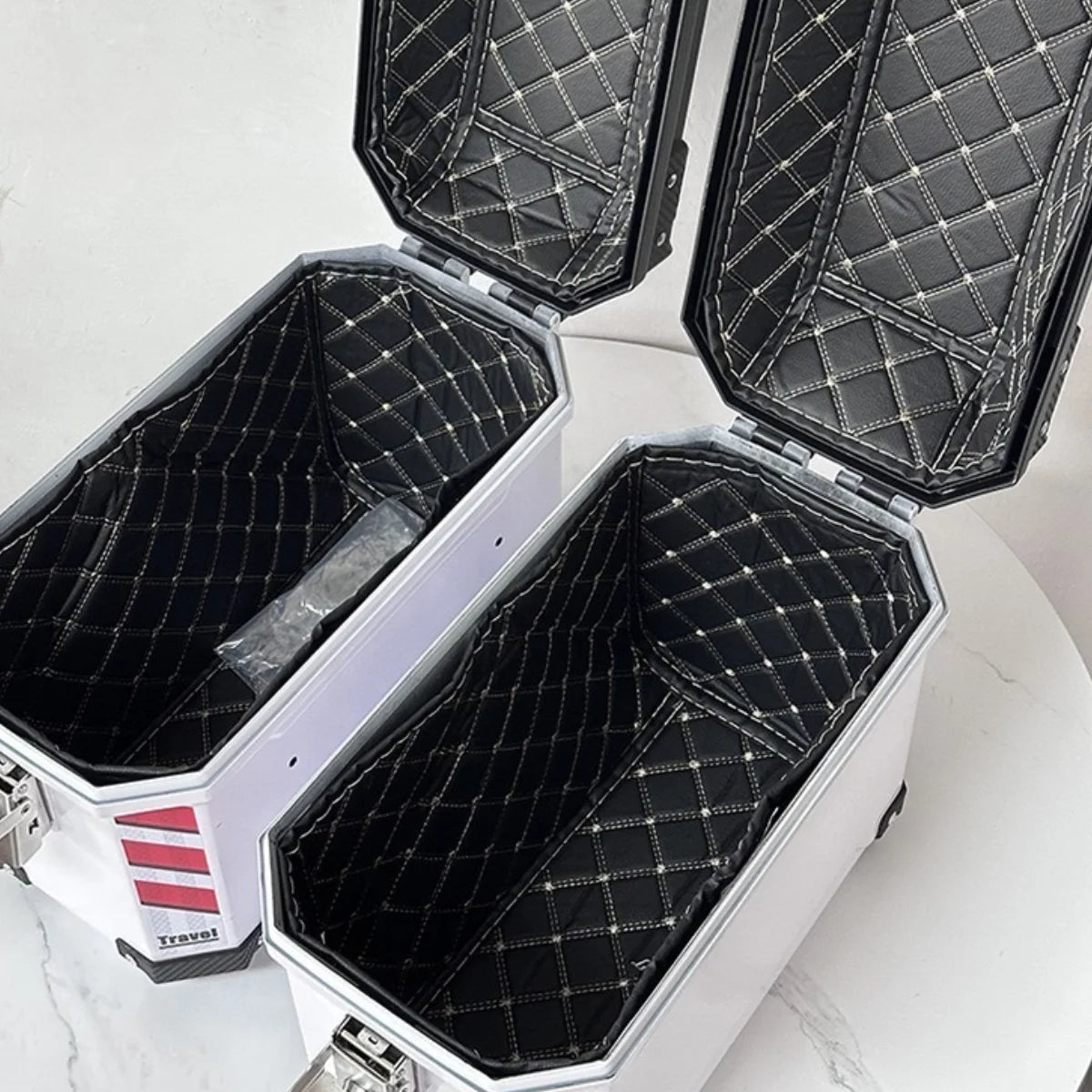 2Pcs Heavy - Duty Motorcycle Side Cases - WIVAStore
