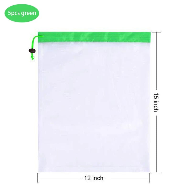 3 Sizes Reusable Mesh Produce Bag - WIVAStore