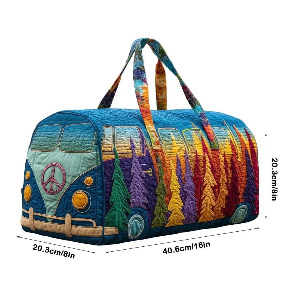 3D Design Hippie Vibe Duffle Bag - WIVAStore