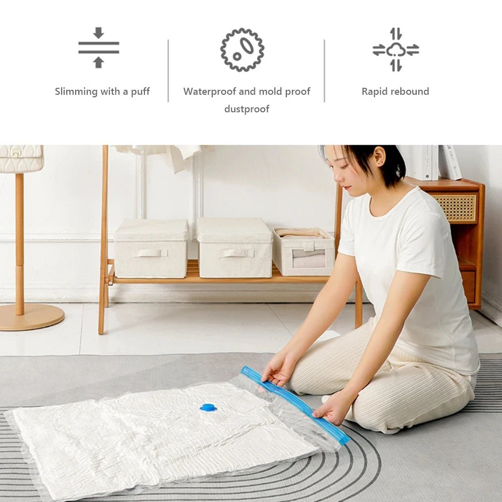 4PCS Reusable Vacuum Storage Bag - WIVAStore