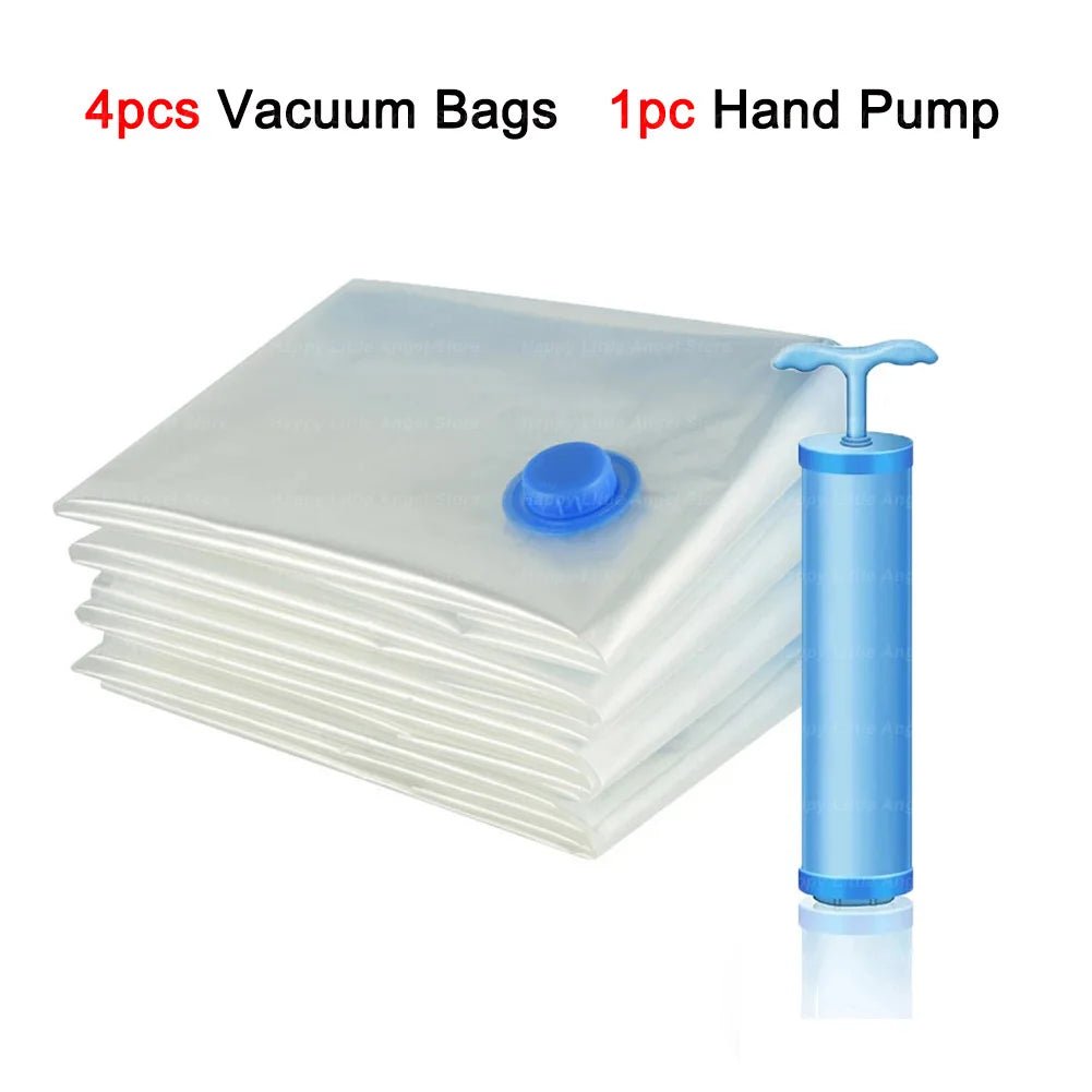 4PCS Reusable Vacuum Storage Bag - WIVAStore