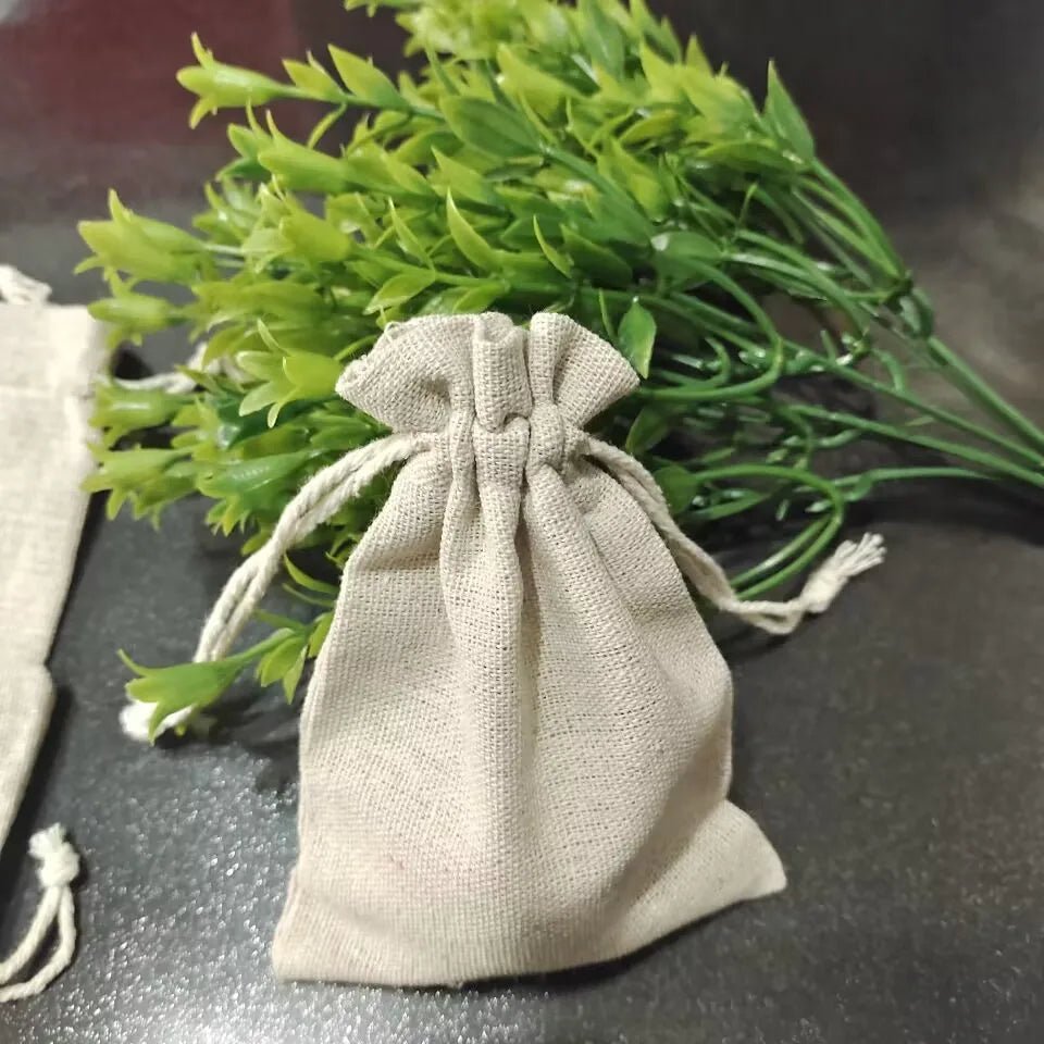 50pcs/lot Burlap Gift Bags - WIVAStore