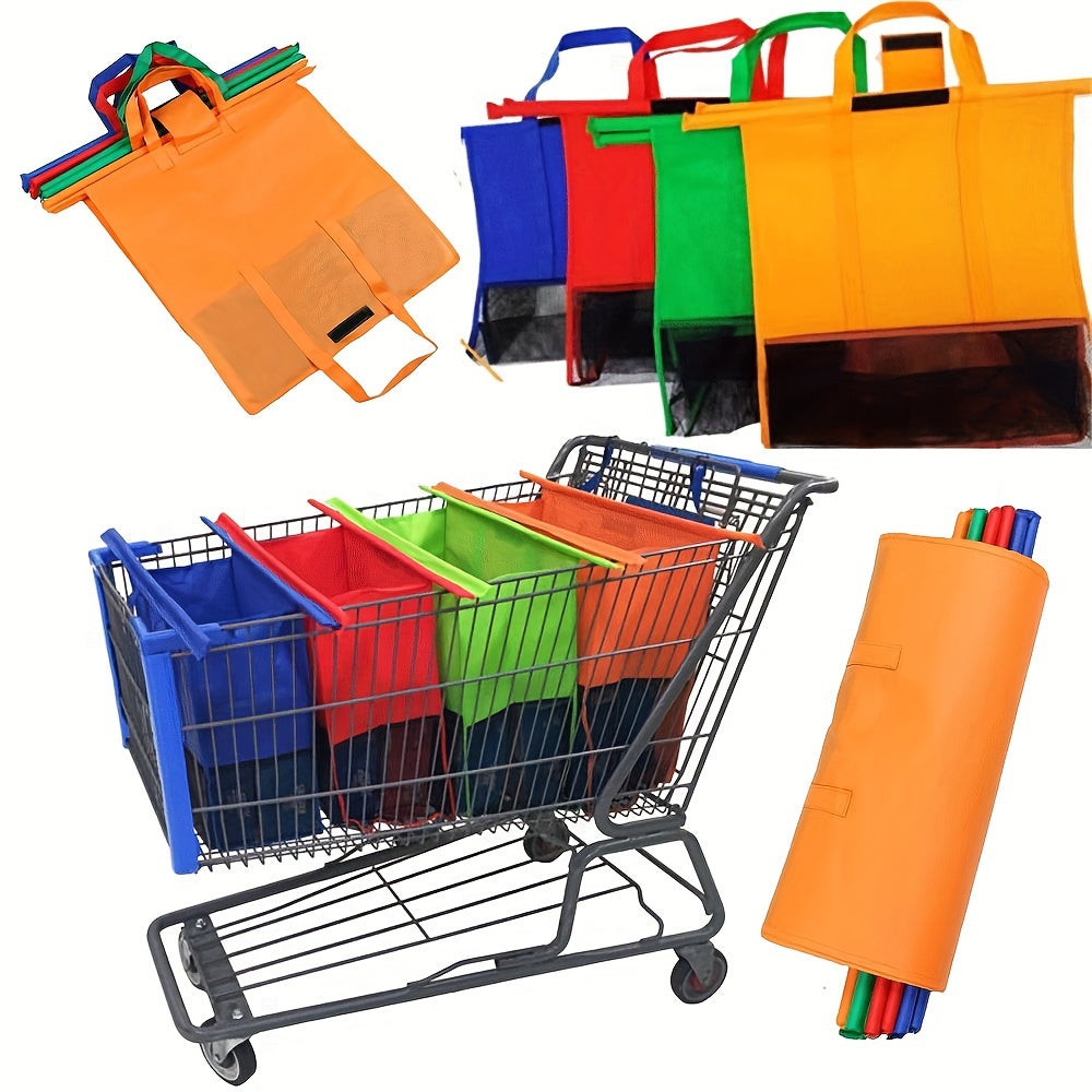 Reusable Grocery Shopping Bag Set of 4