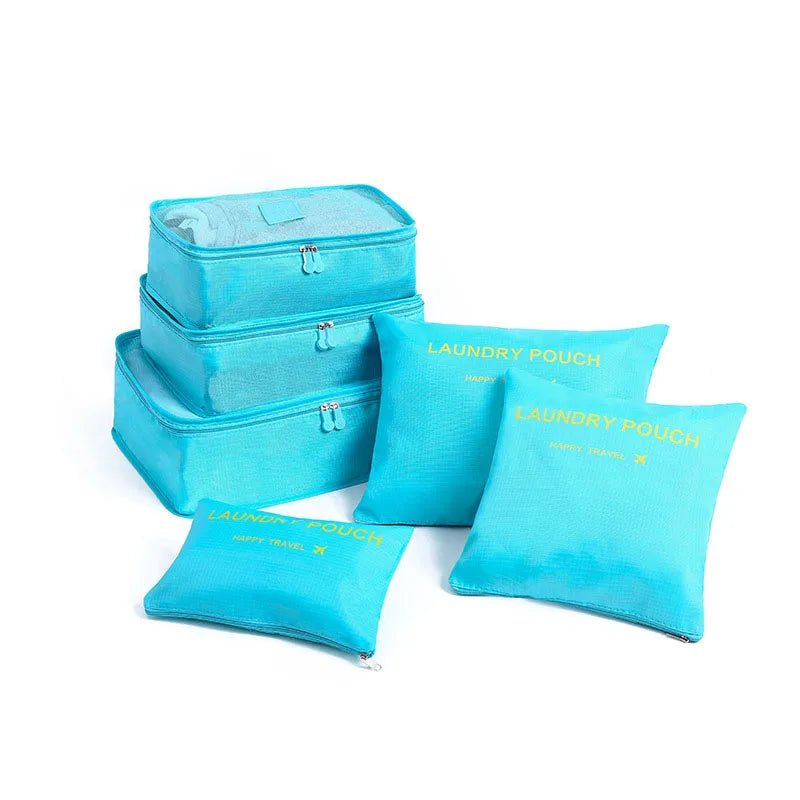 6 Pieces/set Travel Bag Clothes Shoe Organizer - WIVAStore