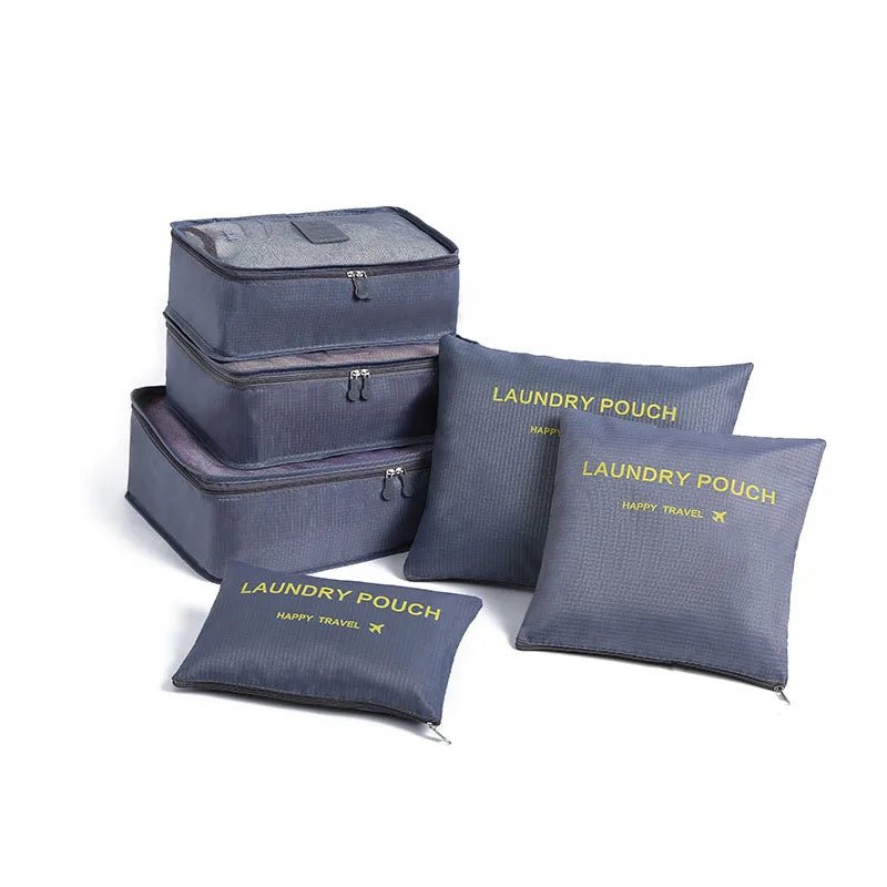 6 Pieces/set Travel Bag Clothes Shoe Organizer - WIVAStore