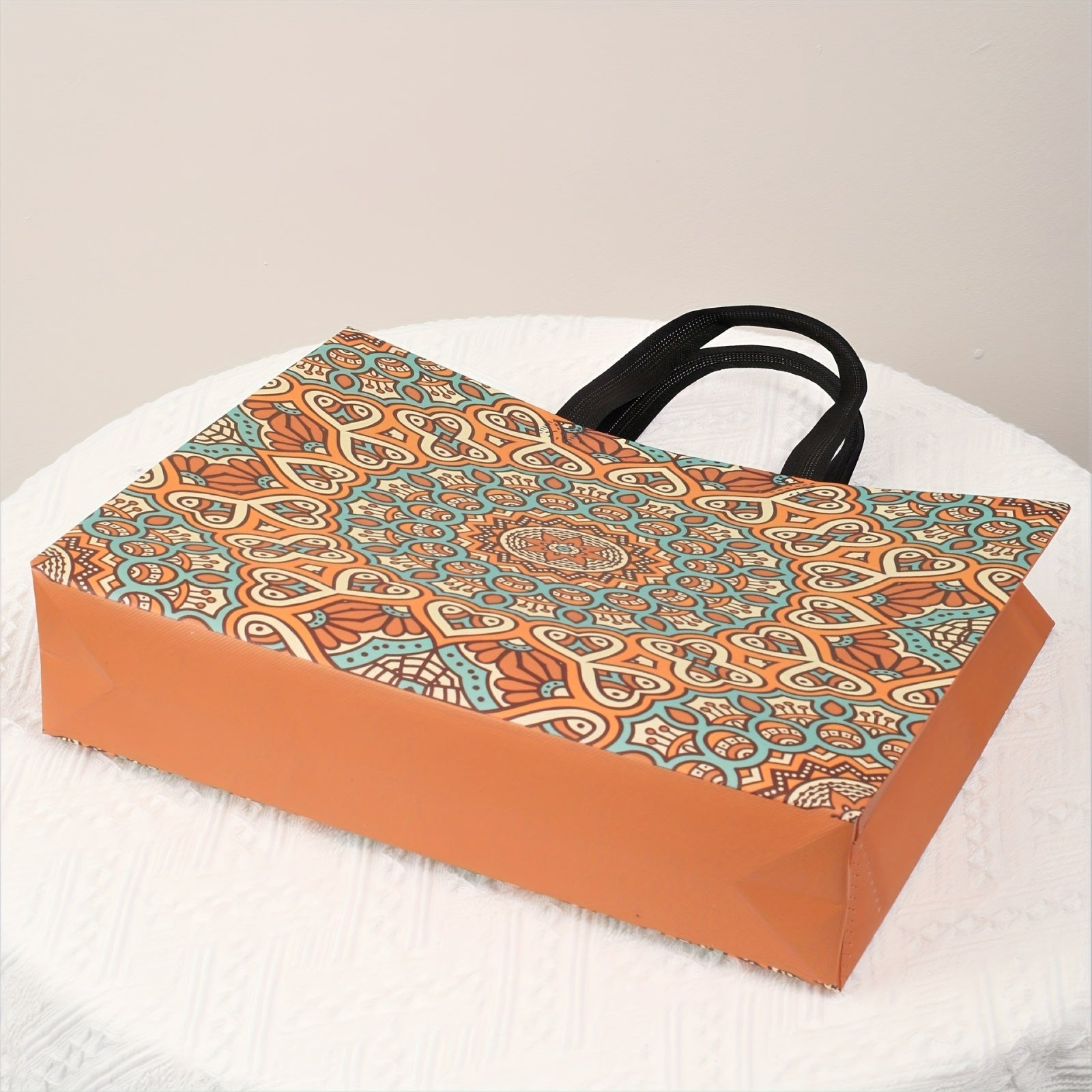 Reusable Gift Bags Set of 12 with Handles - Eco-Friendly and Shrink-Resistant