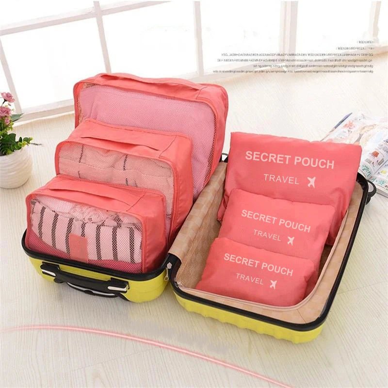 6pc Luggage Organizer for Suitcase - WIVAStore