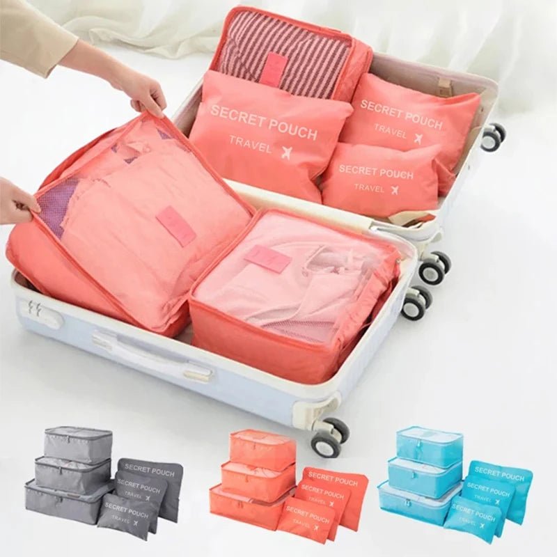 6pc Luggage Organizer for Suitcase - WIVAStore