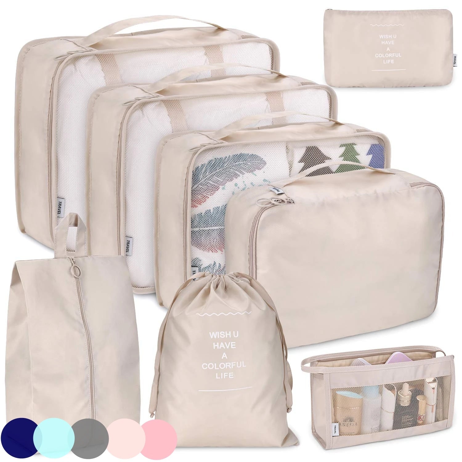 8/6pcs Set Travel Storage Bags - WIVAStore