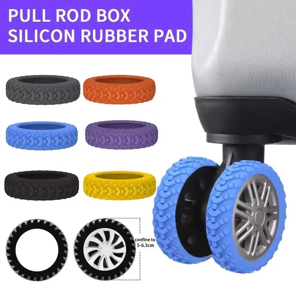 8pcs Reduce Noise Trolley Silicone Wheels - WIVAStore