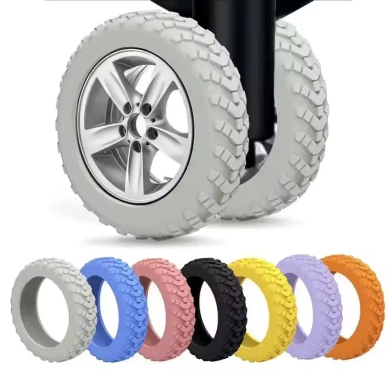 8pcs Reduce Noise Trolley Silicone Wheels - WIVAStore