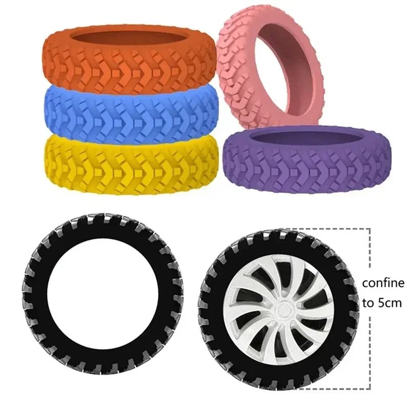 8pcs Reduce Noise Trolley Silicone Wheels - WIVAStore