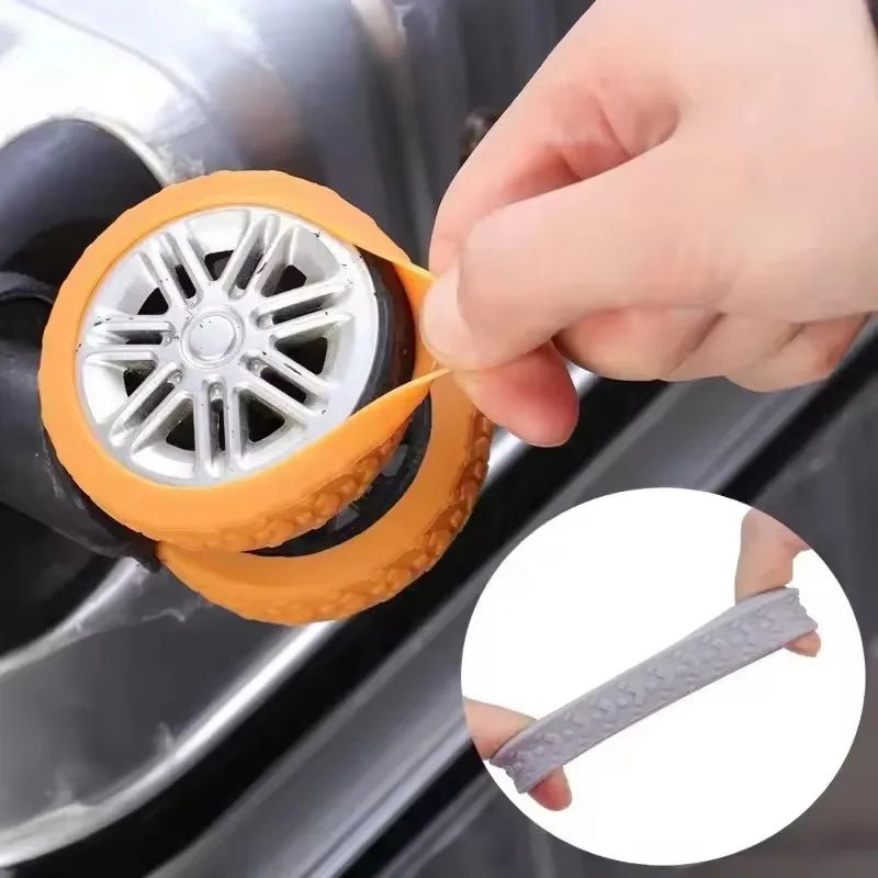 8pcs Reduce Noise Trolley Silicone Wheels - WIVAStore