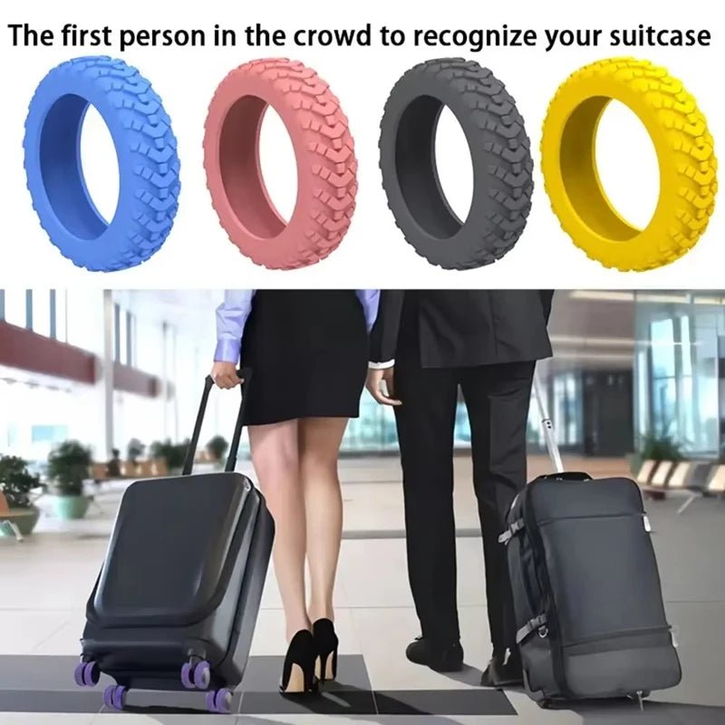8pcs Reduce Noise Trolley Silicone Wheels - WIVAStore