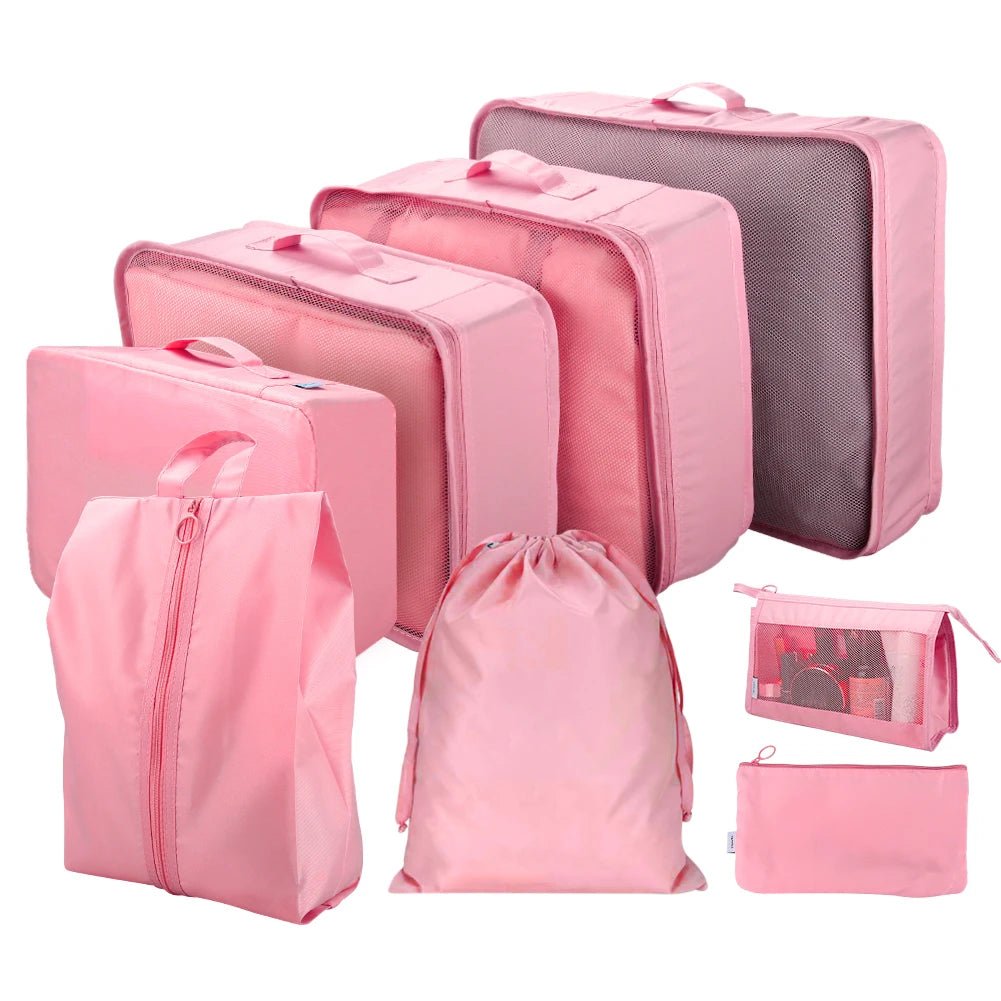 8Pcs/Set Travel Organizer Storage Bags - WIVAStore