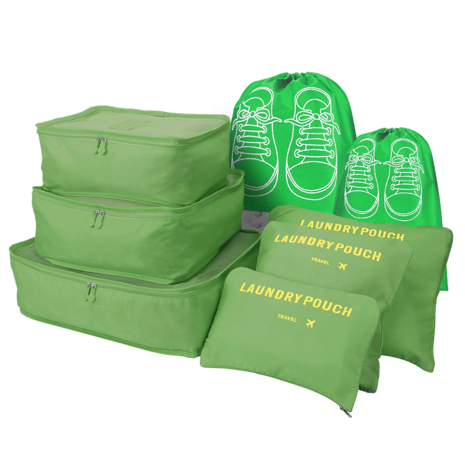 8Pcs/Set Travel Organizer Storage Bags - WIVAStore