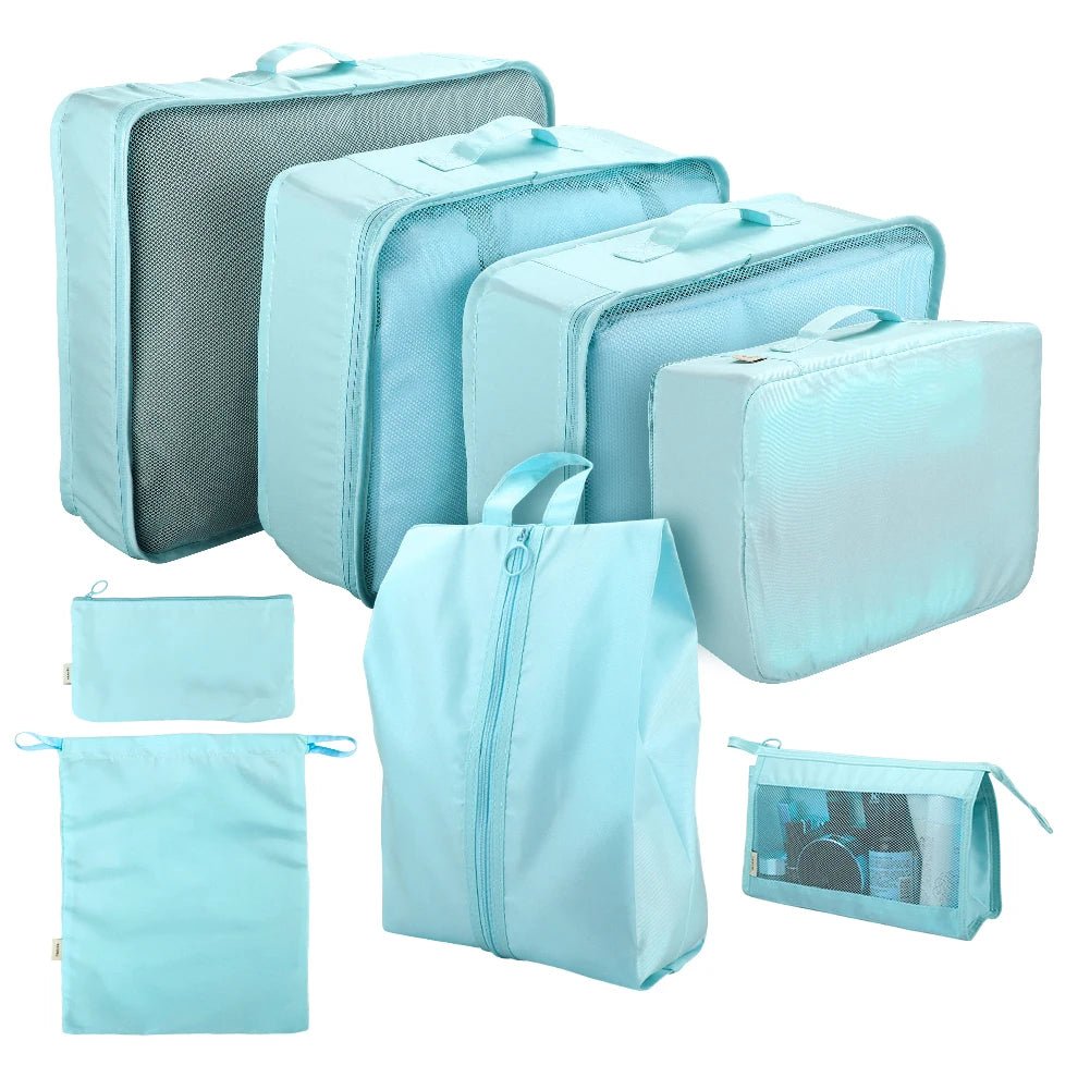 8Pcs/Set Travel Organizer Storage Bags - WIVAStore