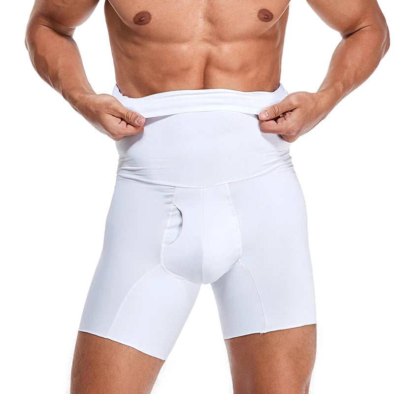 Men's Tummy Control Compression Boxer Shorts