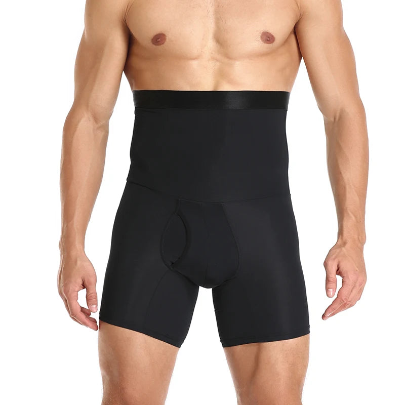 Men's Tummy Control Compression Boxer Shorts