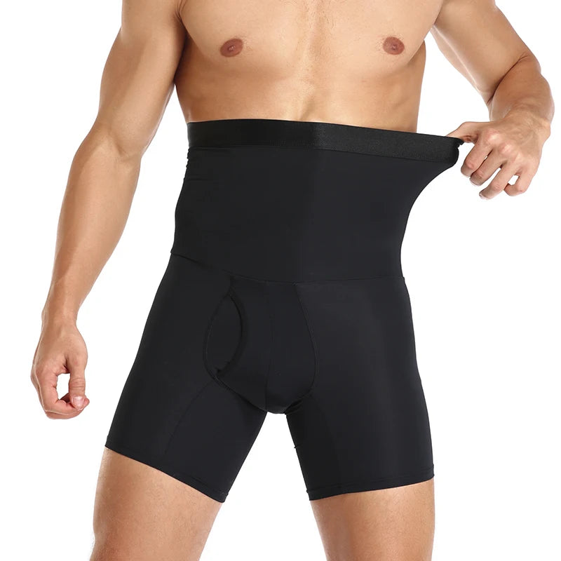 Men's Tummy Control Compression Boxer Shorts