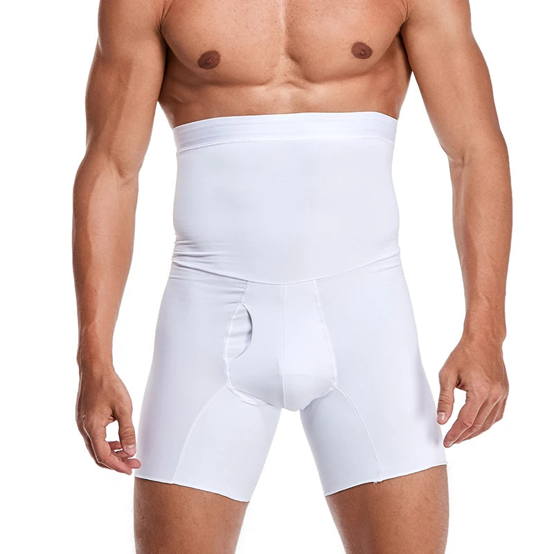 Men's Tummy Control Compression Boxer Shorts
