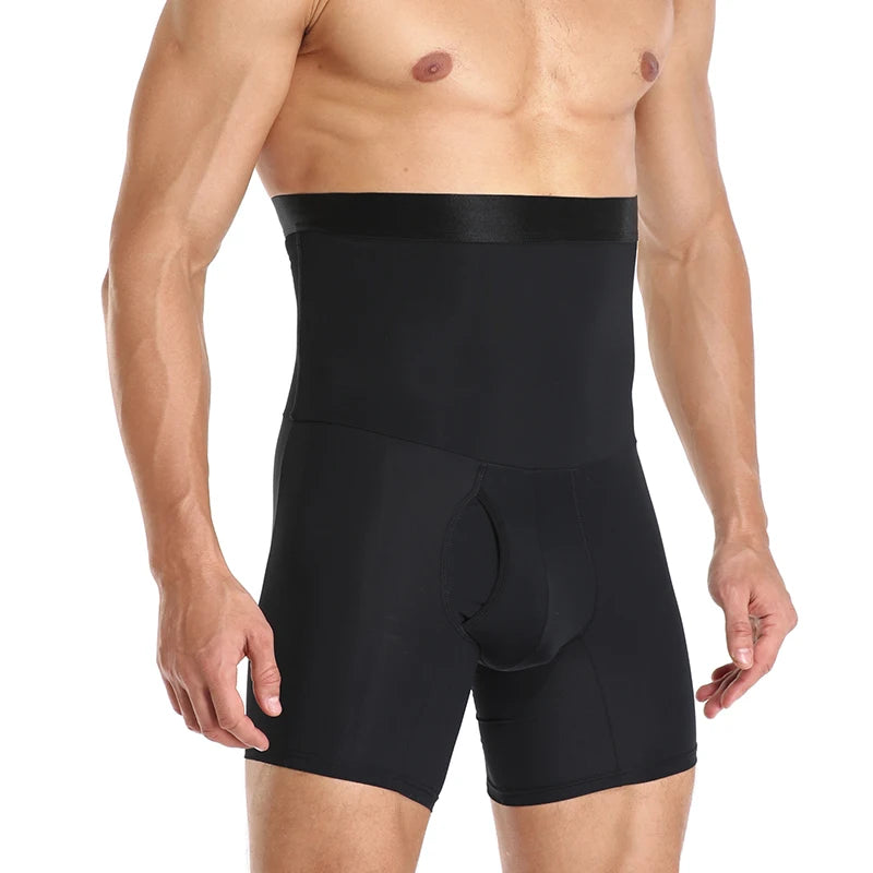 Men's Tummy Control Compression Boxer Shorts