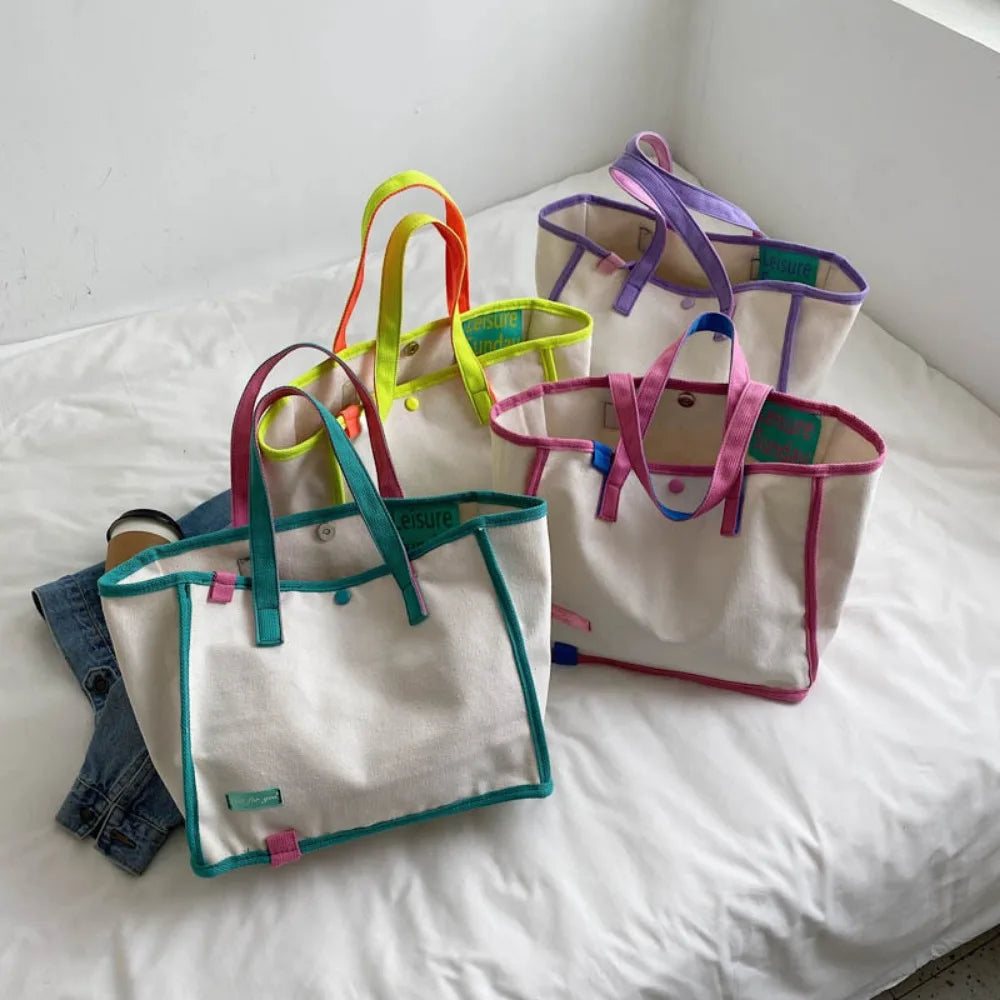 Vegan Canvas Handbag/Tote Bags