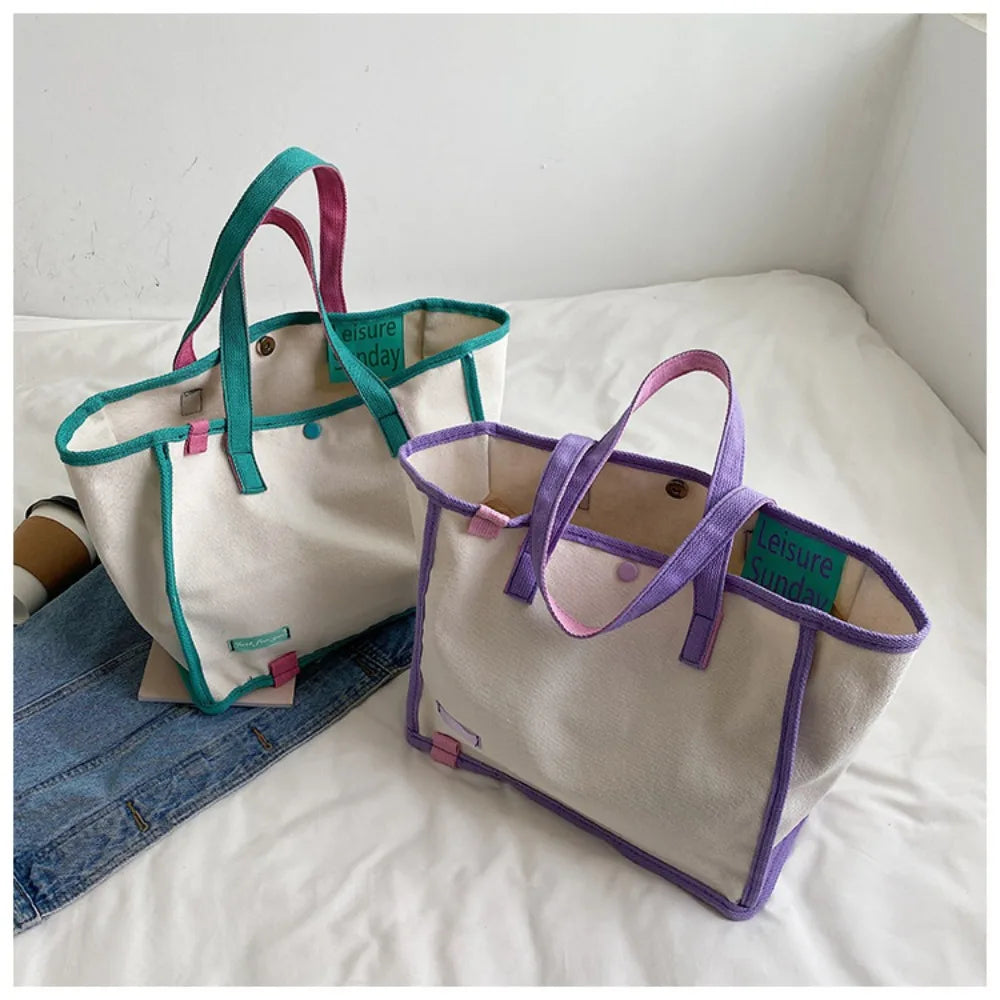 Vegan Canvas Handbag/Tote Bags