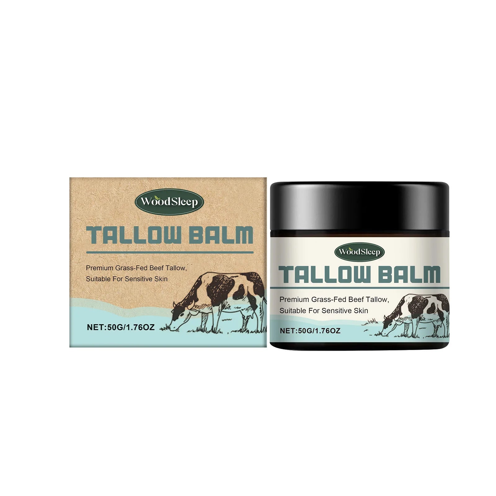 Beef Tallow Nourishing Balm for Dry & Damaged Skin