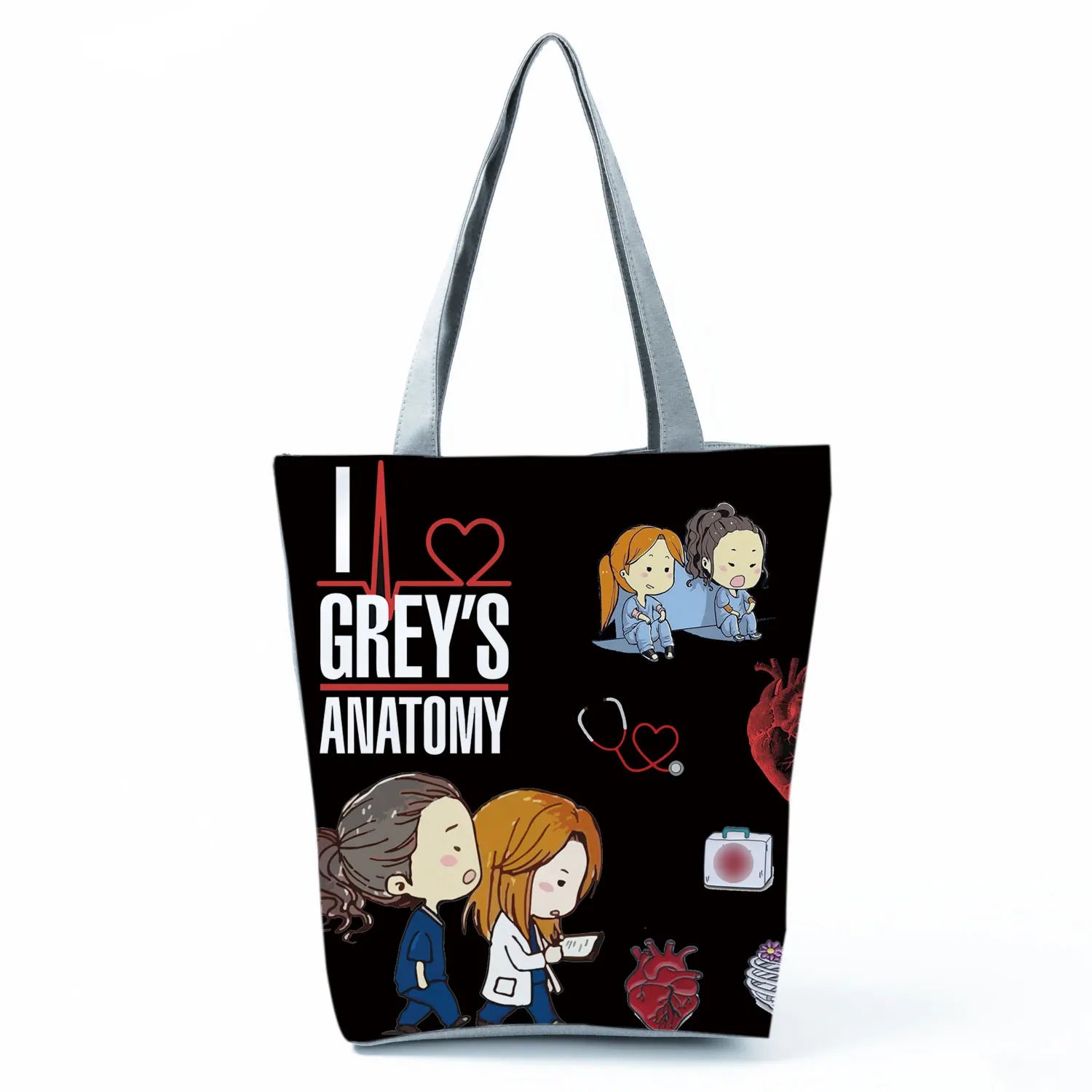 Cartoon Eco Friendly Casual Reusable Handbag