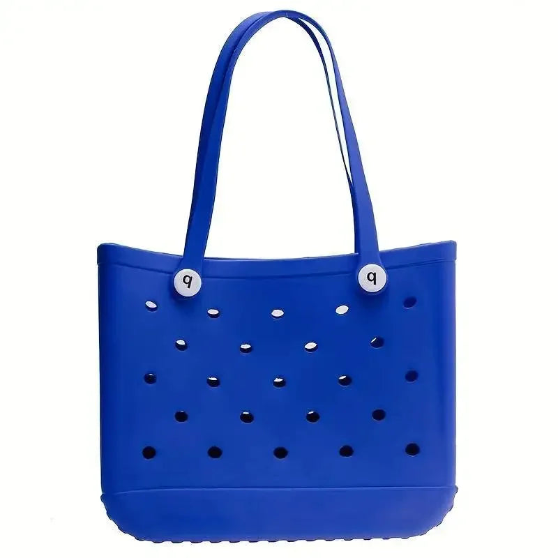 EVA Rubber Waterproof Handbag - Solid Color M/L (Copy)