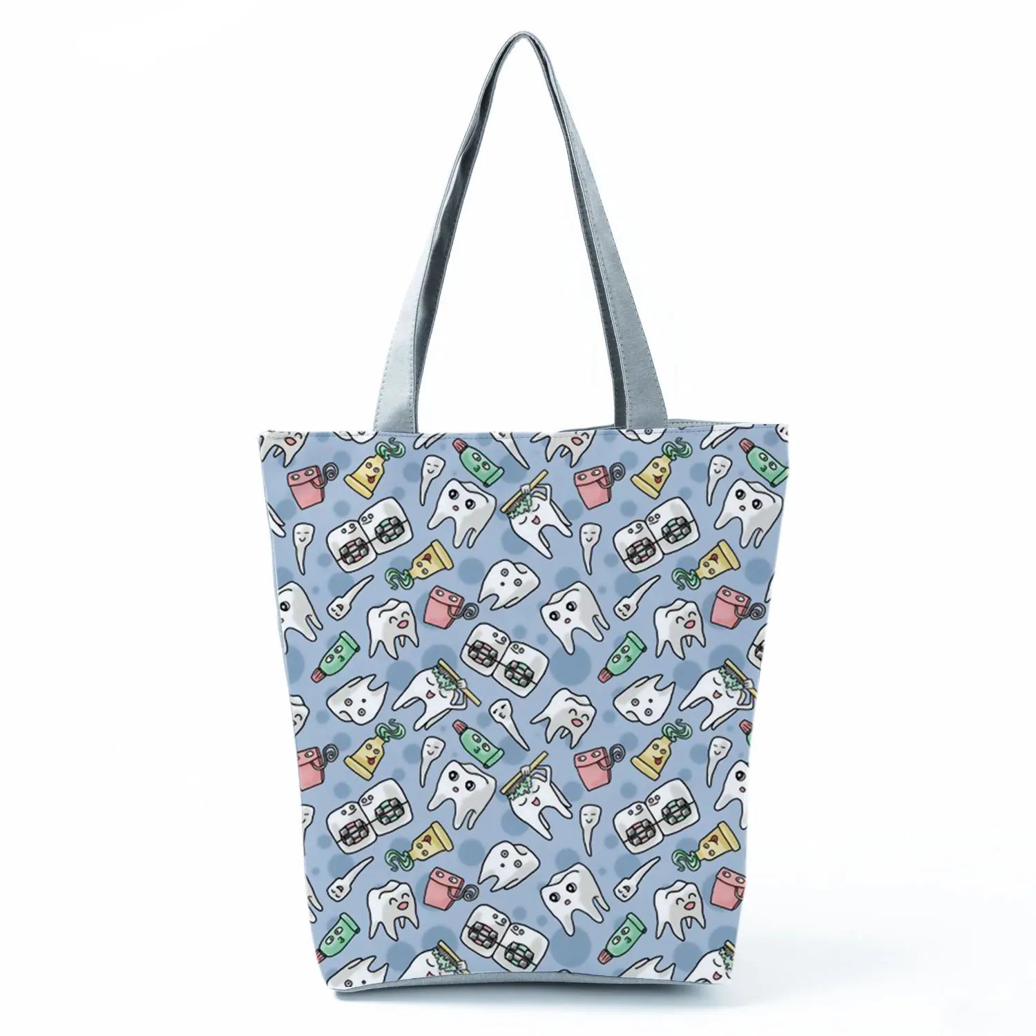 Cartoon Eco Friendly Casual Reusable Handbag